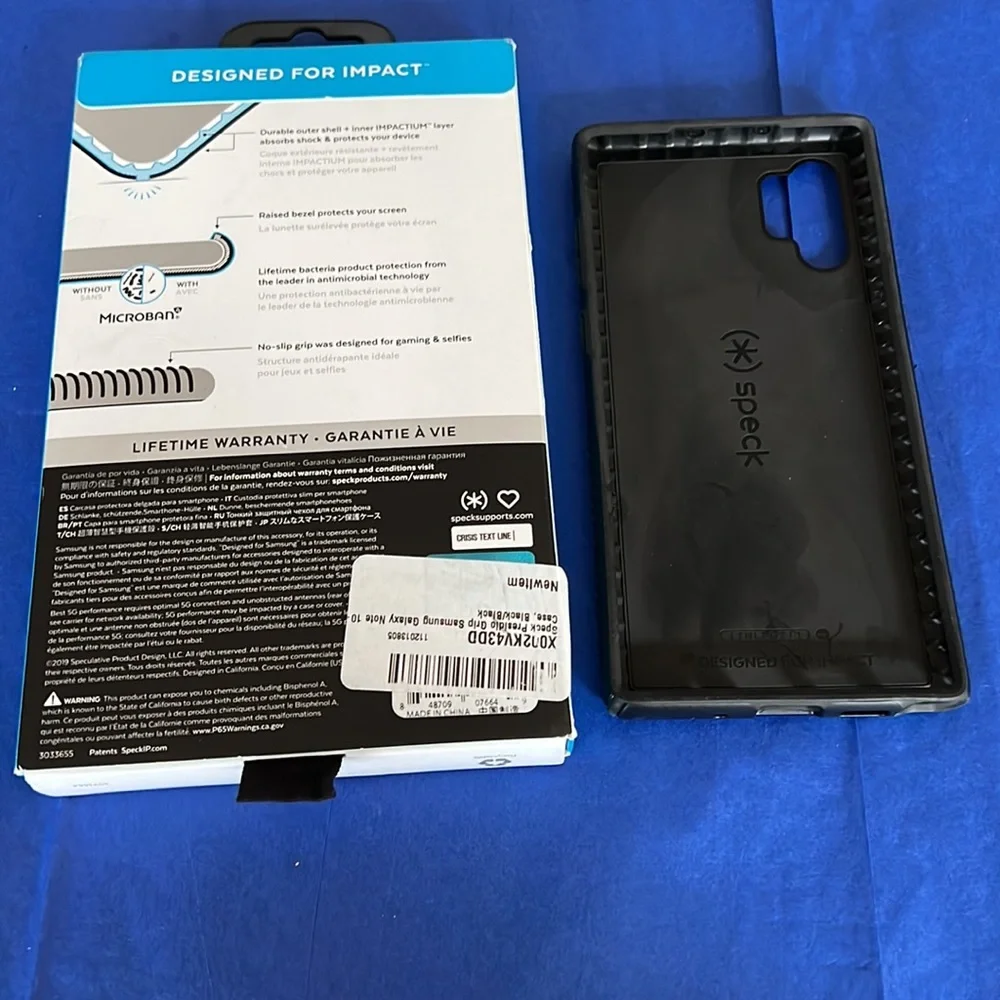 Speck case note 10